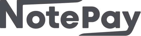 Notepay logotipo dark